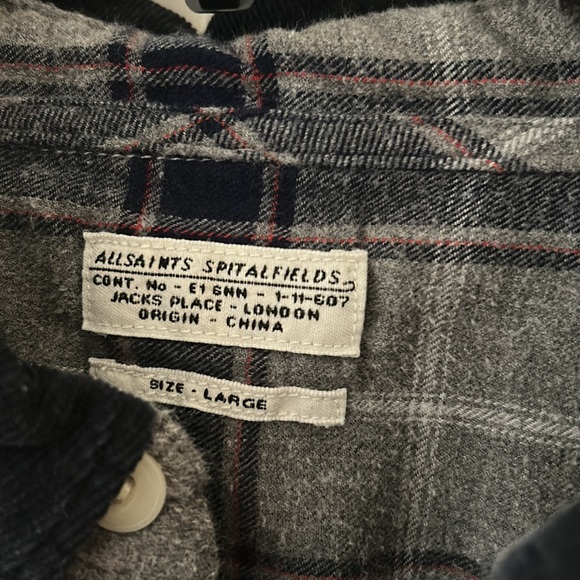 All Saint button down - Picture 3 of 7